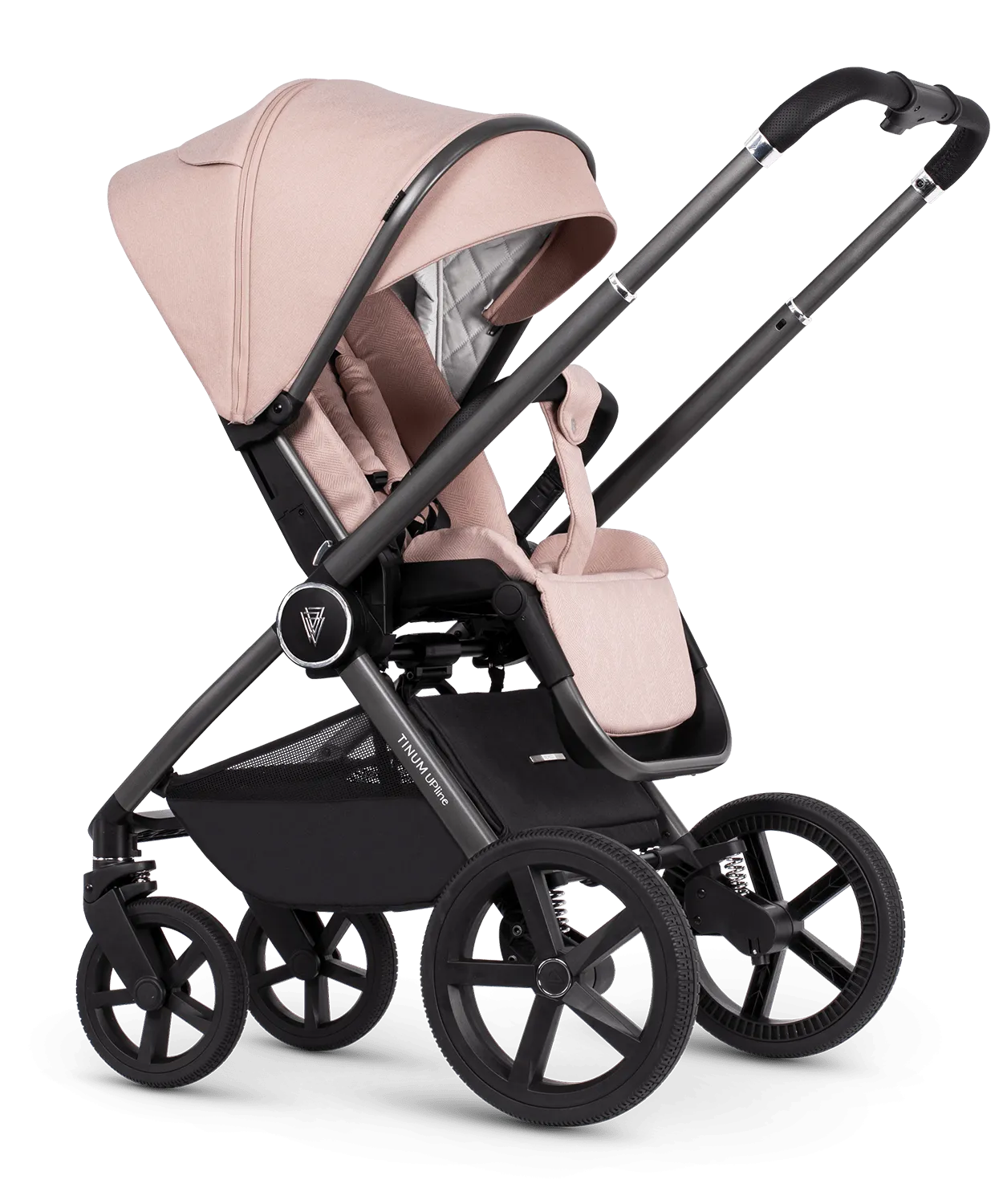 Venicci 3 in 1 Tinum UPLINE Cabriofix i-Size Travel System - Misty Rose