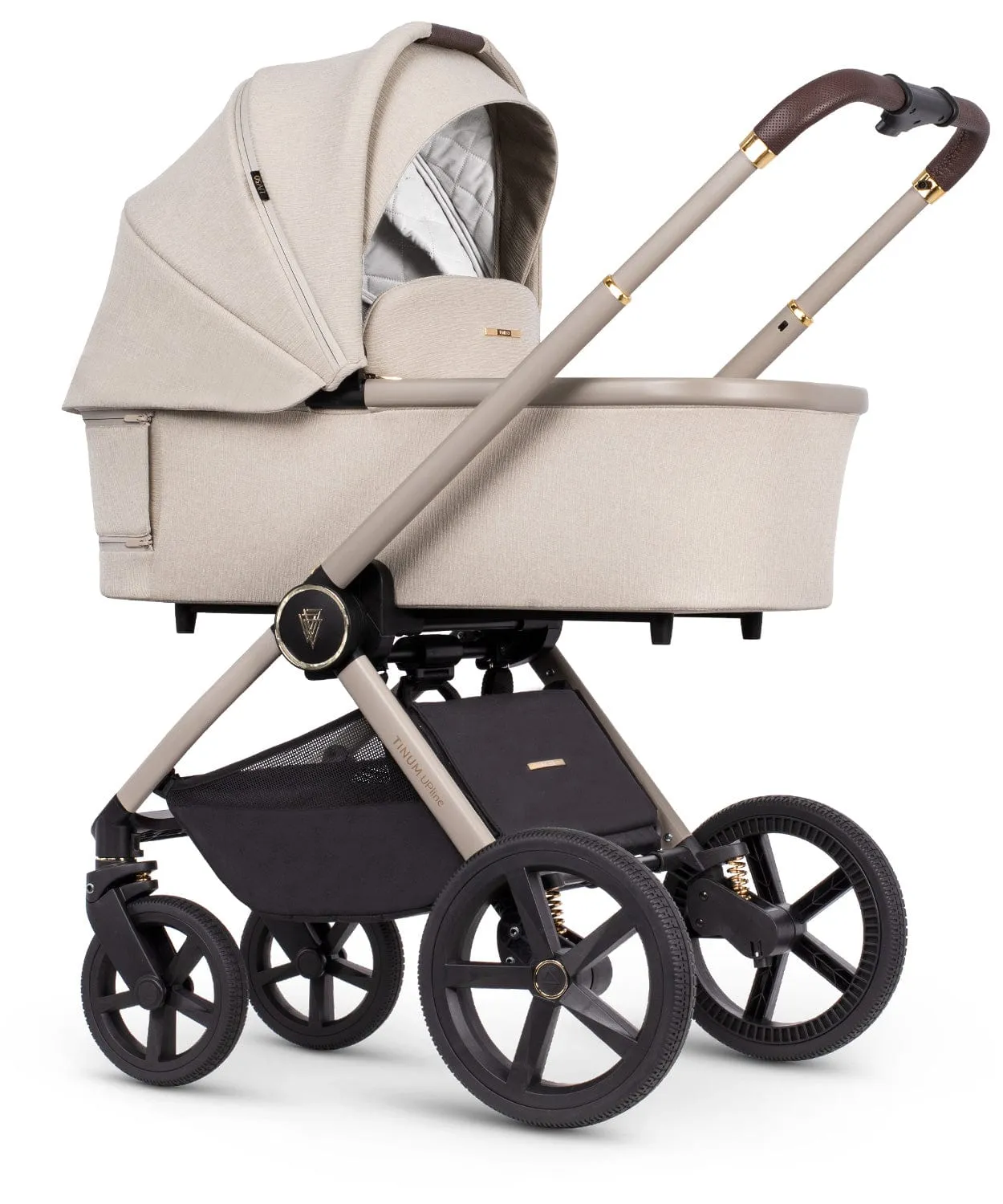 Venicci 3 in 1 Tinum UPLINE Cabriofix i-Size Travel System - Stone Beige