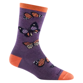 Women's Flutter Crew  Lightweight Lifestyle Sock