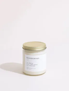 Woodsmoke Minimalist Candle