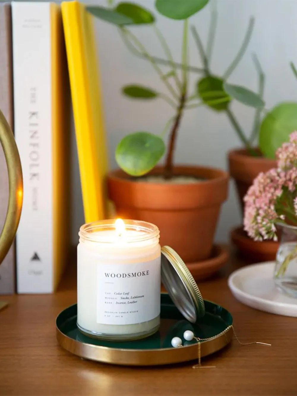 Woodsmoke Minimalist Candle